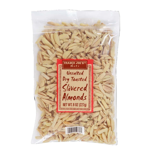 Unsalted Dry Toasted Slivered Almonds